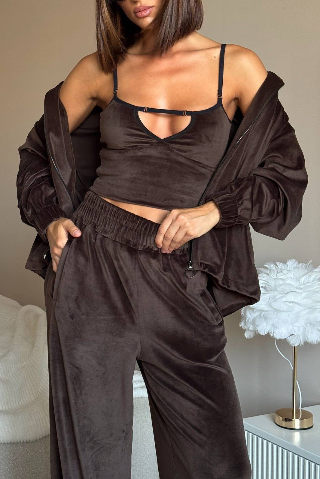 Berg-Feldt | Dough Kapuzenpullover und Hose Zwei Teile Satz