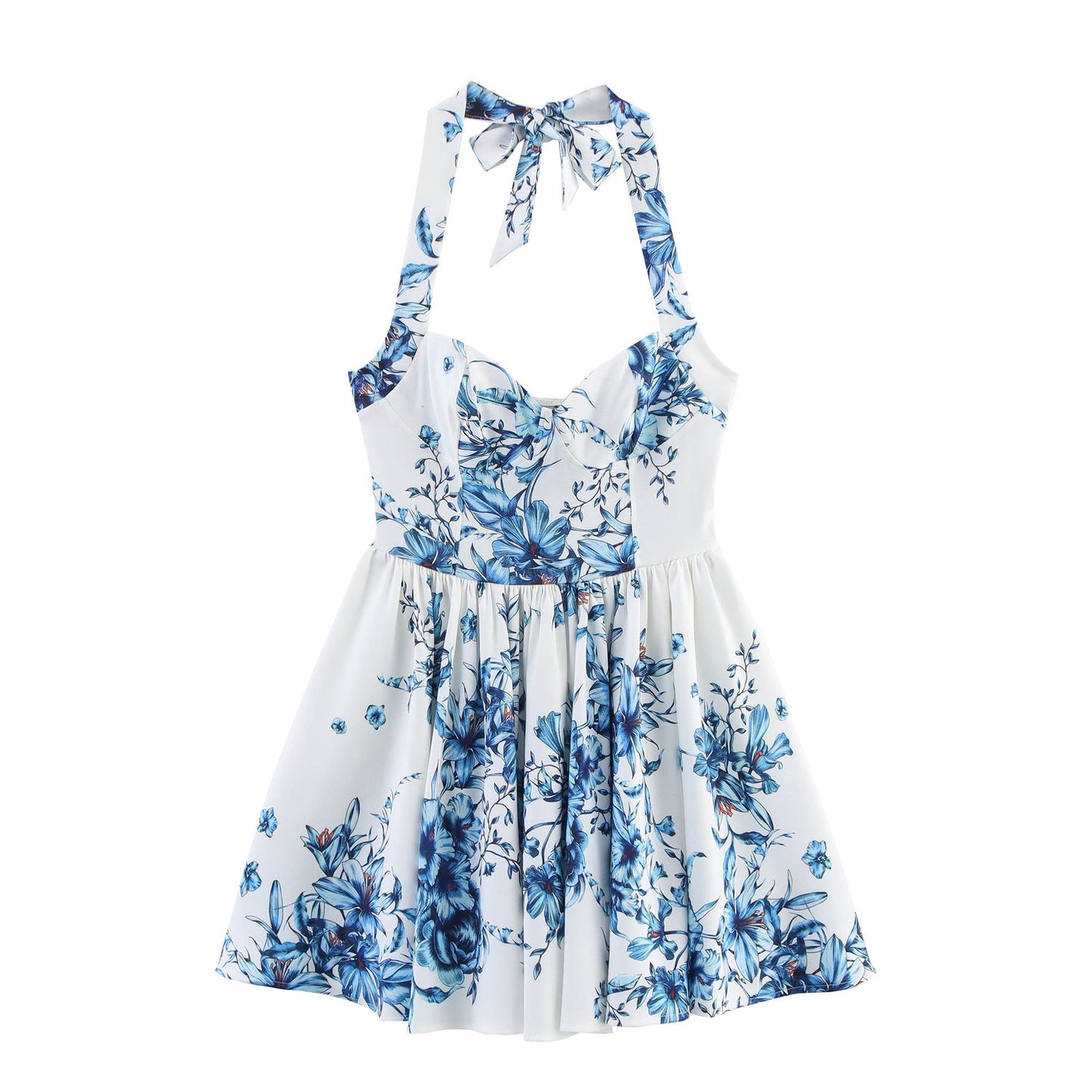 Robe femme Berg-Feldt à motif floral et col nu