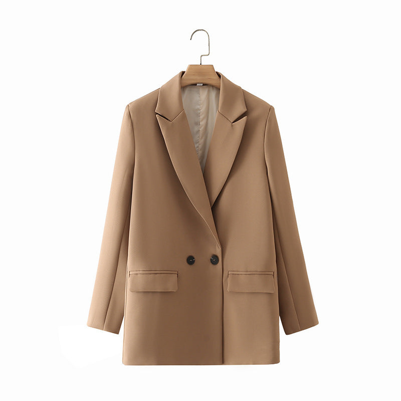 Women's Fitted Double-Breasted Blazer berg-feldt 1750151183