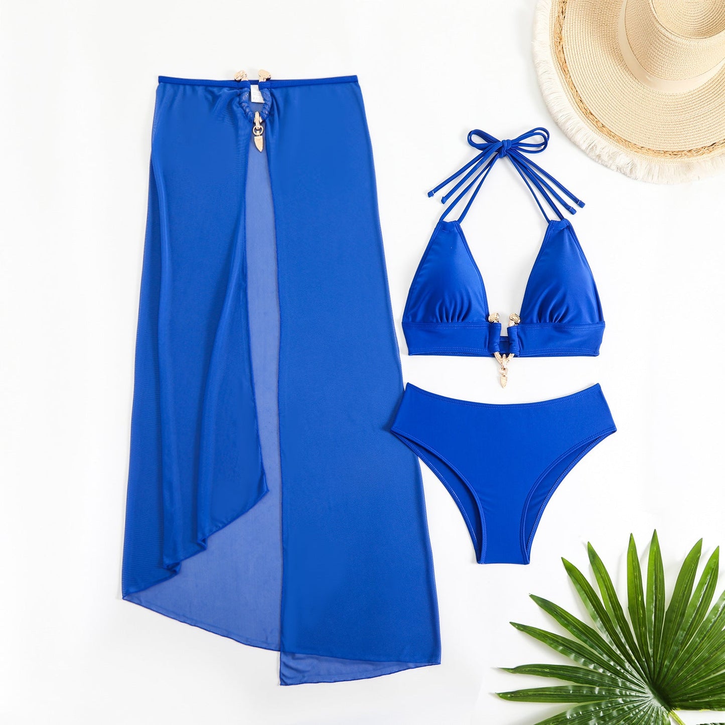 Ensemble de bikini pour femme avec jupe portefeuille élégante et détails tendance de berg-feldt