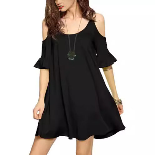 Off-Shoulder Kleid mit Rüschen von berg-feldt für Damen
 - berg-feldt