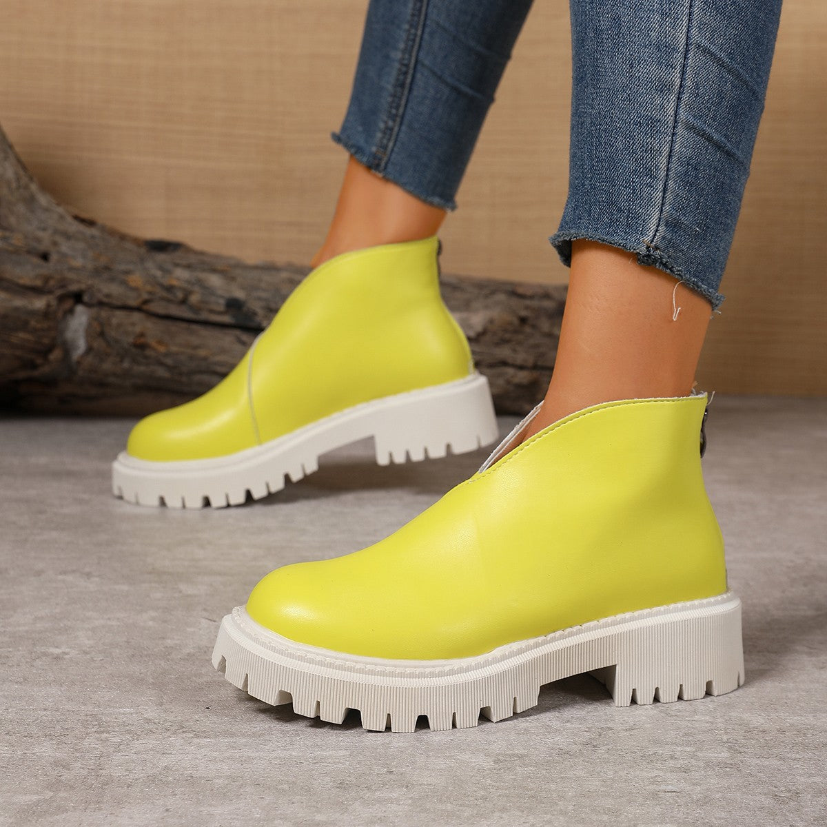 Dames Bottines Chelsea mode avec plateforme tendance et semelle antidérapante Berg-Feldt