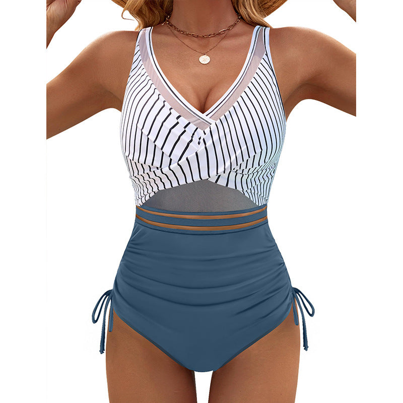 Sportlicher Damen-Einteiler mit Mesh und raffinierter, moderner Gestaltung von berg-feldt