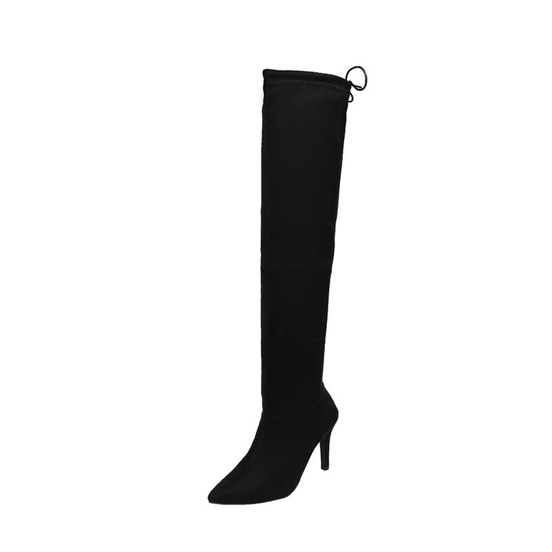Bottes hautes à talons élégantes pour femmes de berg-feldt