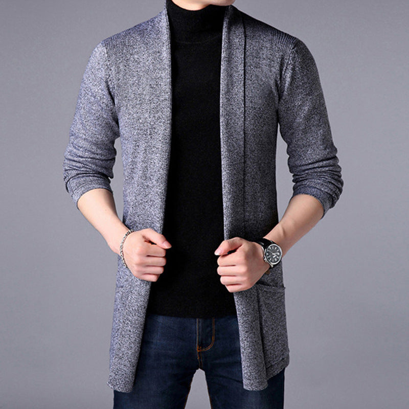 Herren Strickjacke mit offenem Schnitt und praktischem Taschen Berg-Feldt