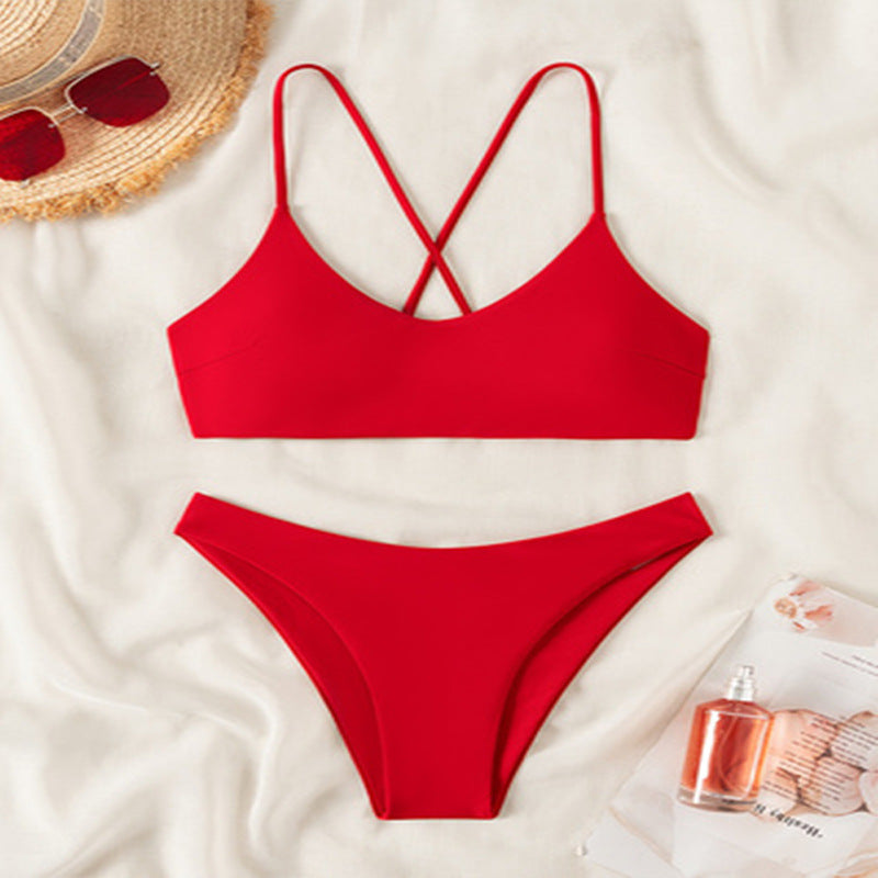 Haut de bikini croisé berg-feldt pour femme