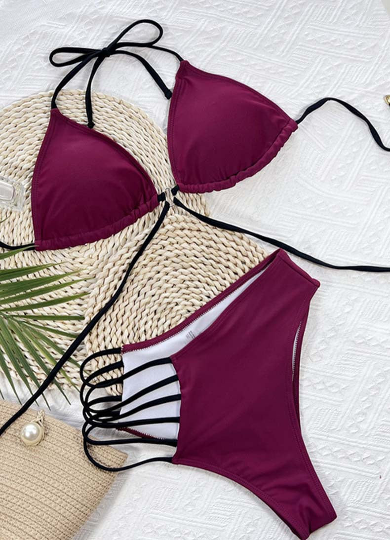 Haut de bikini triangle Berg-Feldt pour femme avec bretelles réglables (1750839304)