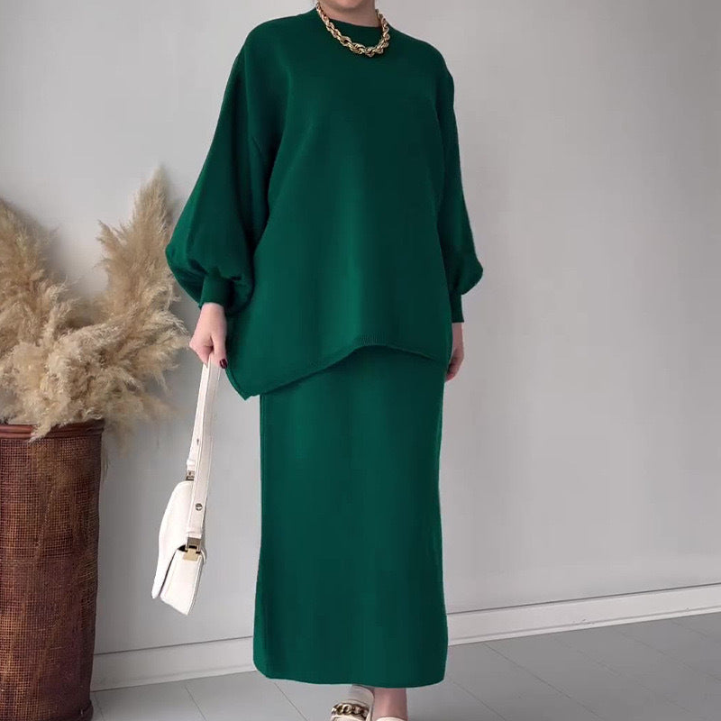 Ensemble de survêtement décontracté pour femme, coupe ample avec poches confortables, Berg-Feldt