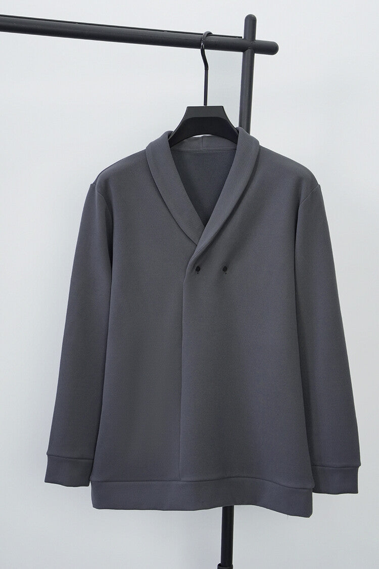 Herren Freizeitjacke mit modernem Schalkragen und praktischen Knöpfen Berg-Feldt