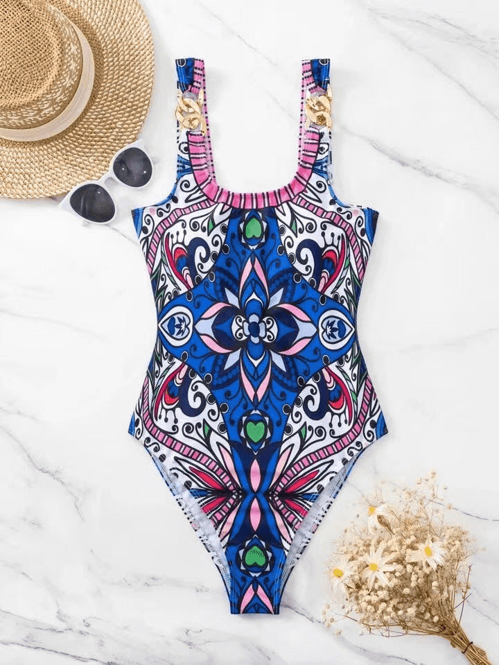 Maillot de bain pour femme Berg-Feldt à motif