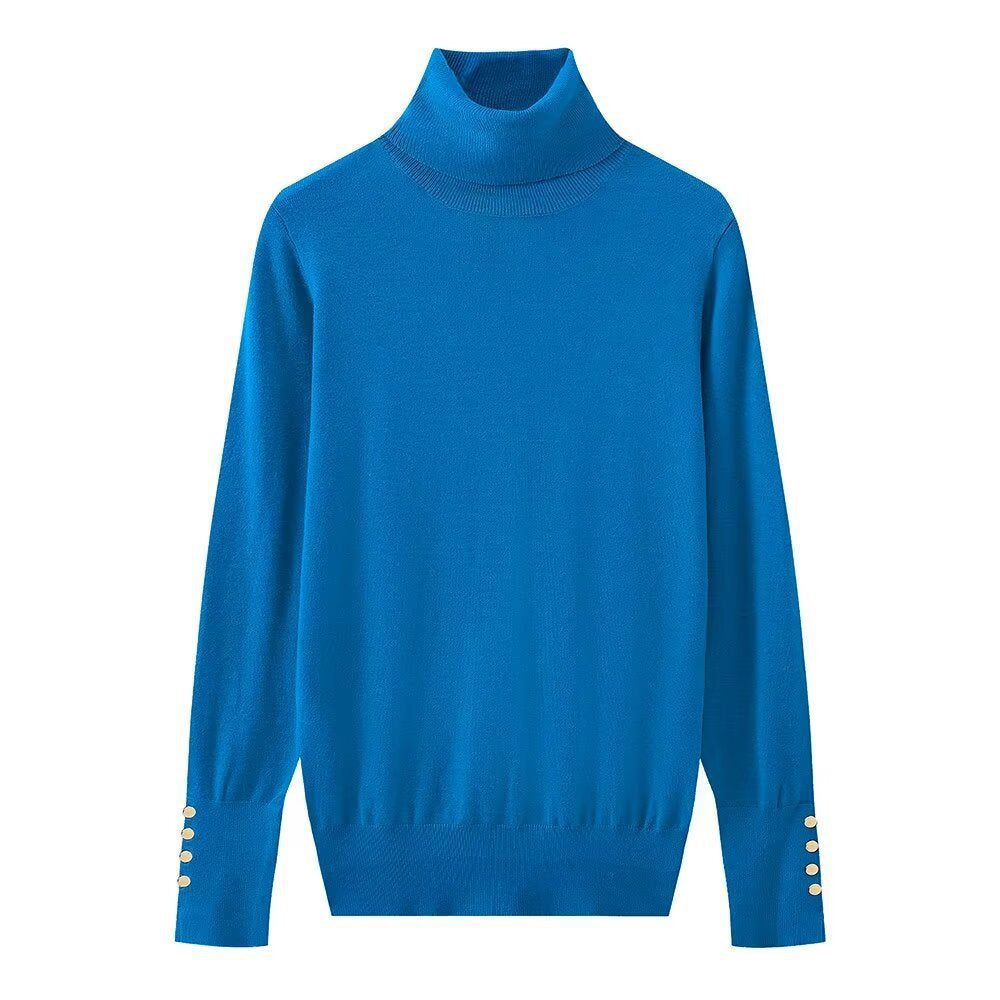 Pull col roulé boutonnée femme Berg-feldt