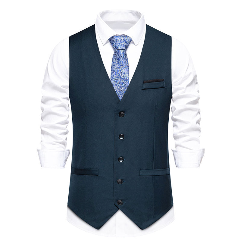 Herren elegante Anzugweste mit feiner Struktur und hochwertigem Material Berg-Feldt