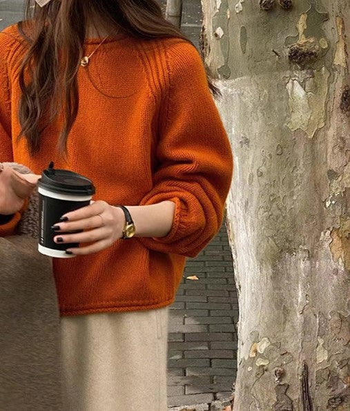 Pull tricoté pour femme, coupe décontractée et détails modernes Berg-Feldt