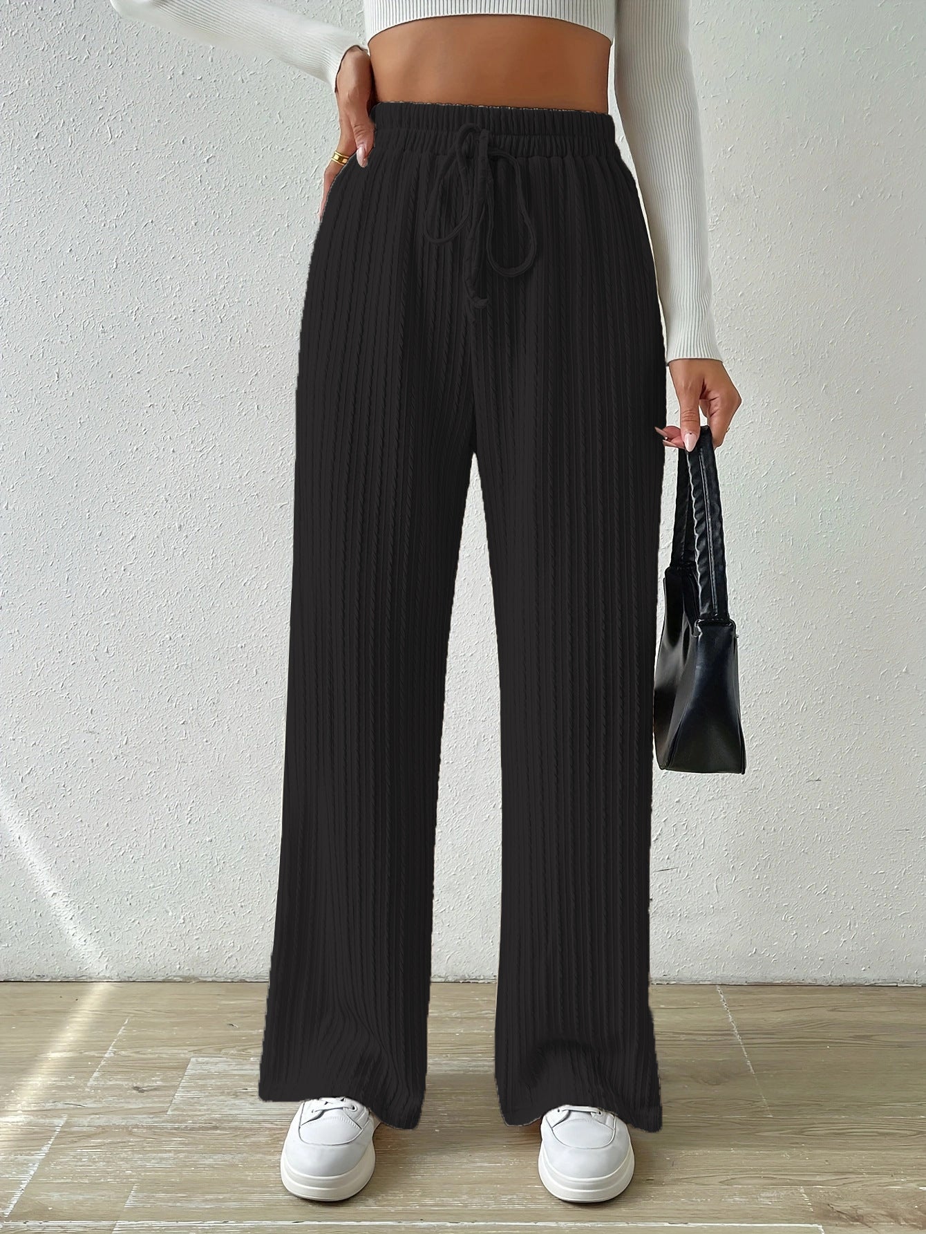 Berg-Feldt Pantalon plissé décontracté pour femme