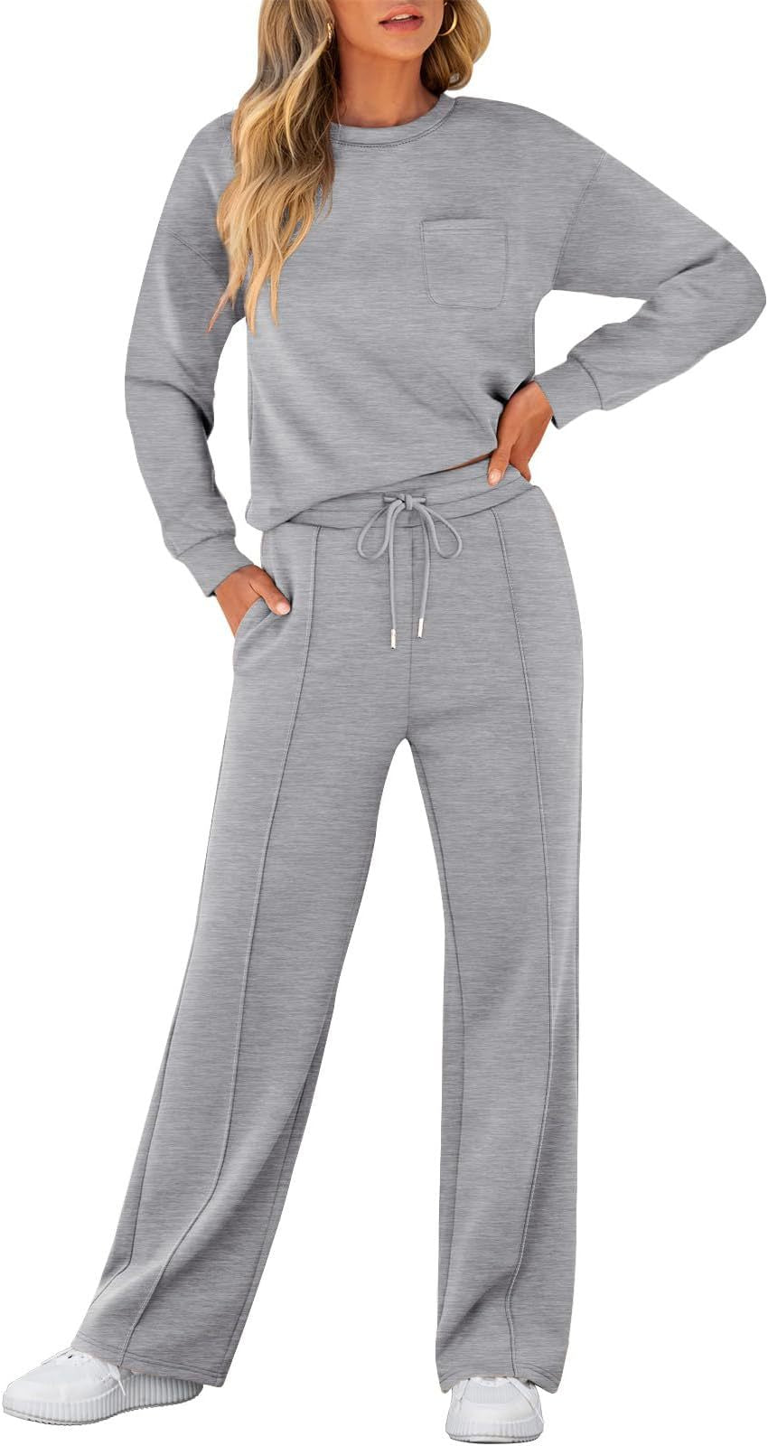 Ensemble décontracté pour femme : pull et jogging avec poches et taille élastique de berg-feldt