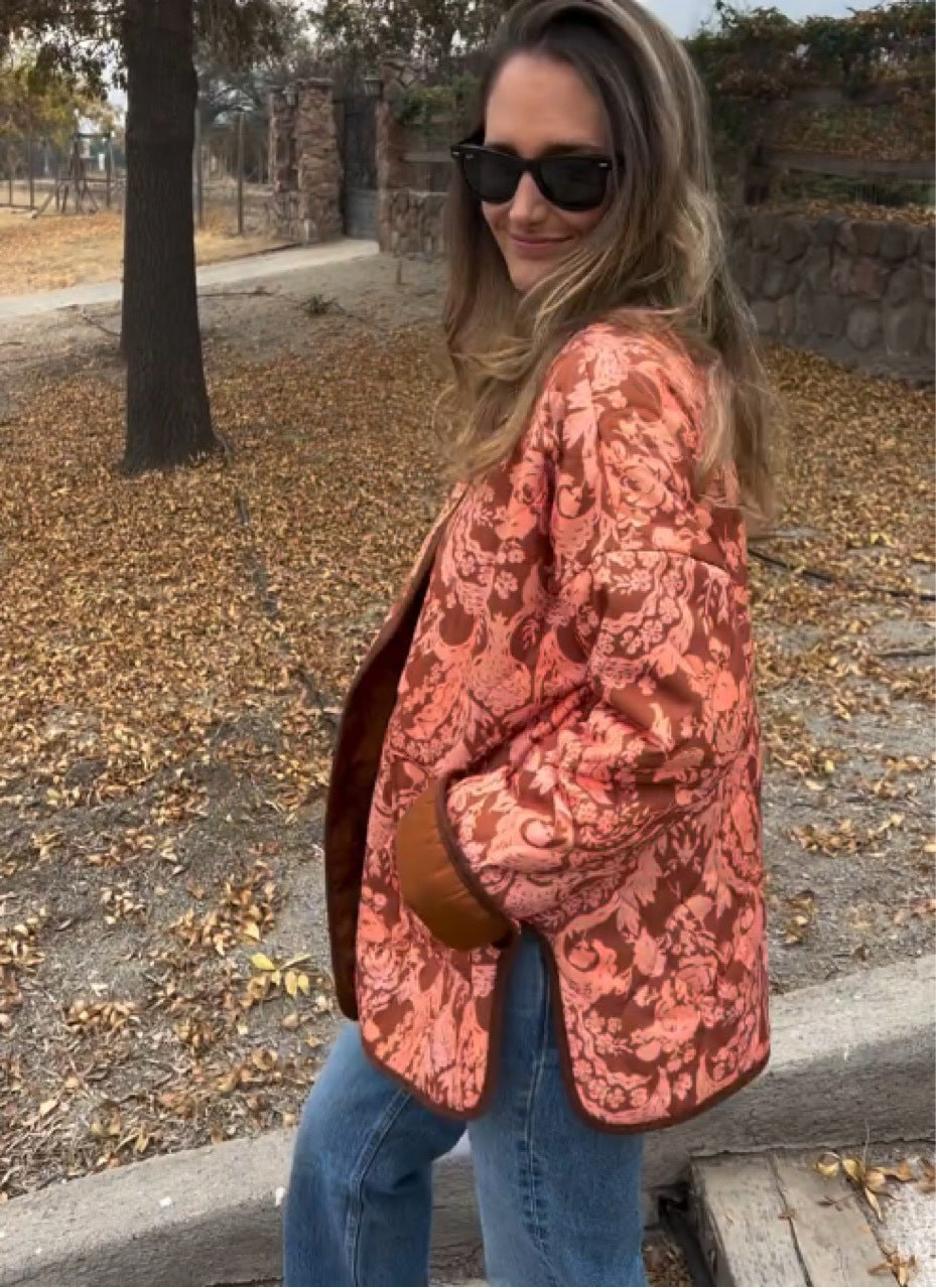 Damenblouson tendance style ethnique Berg-Feldt