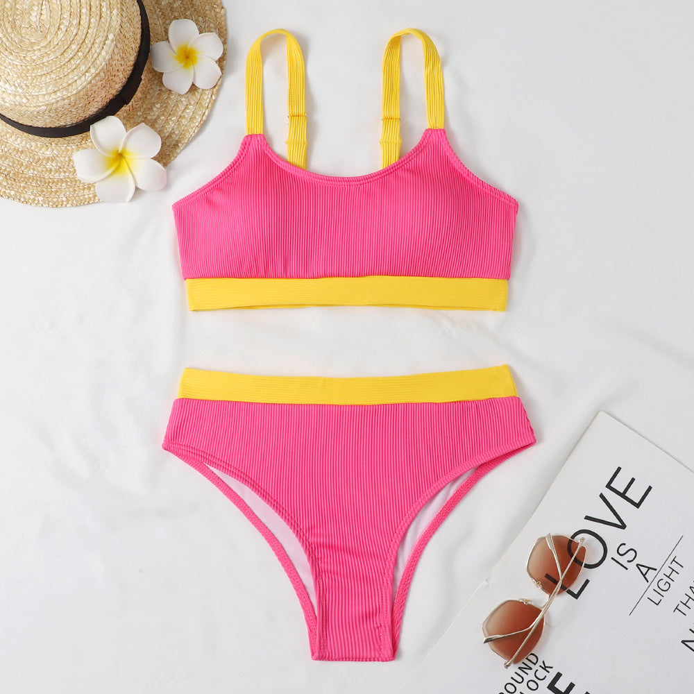 Haut de bikini échancré actif Berg-feldt pour femme