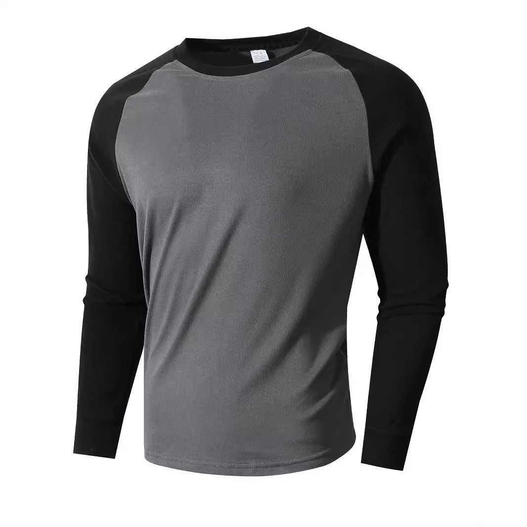 T-shirt de sport à manches longues pour homme avec manches raglan Berg-Feldt