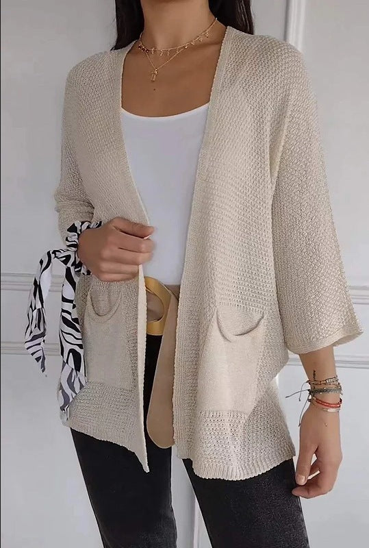 Cardigan décontracté ouvert pour femme avec poches pratiques Berg-Feldt