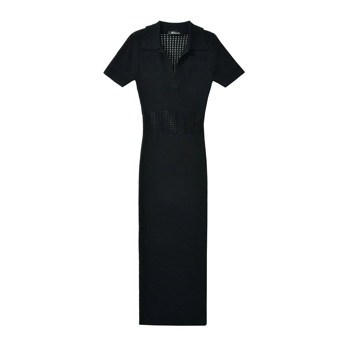 Robe longue polo en maille respirante pour femme de berg-feldt