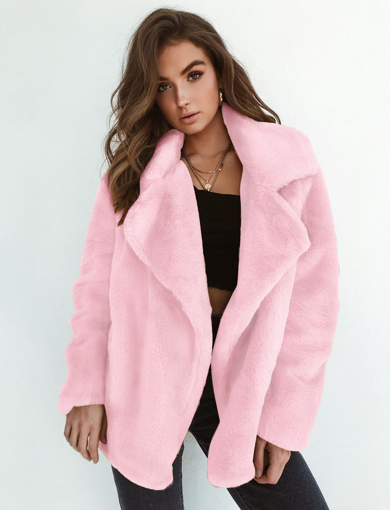 Veste douillette pour femme avec revers élégant Berg-Feldt