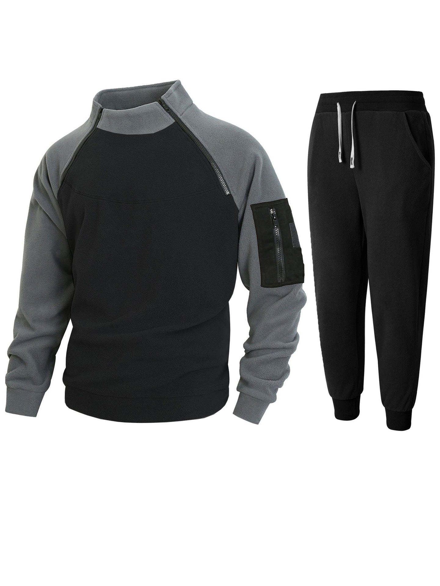 Haut de sport pour hommes avec fermeture éclair fonctionnelle et jogging confortable Berg-Feldt