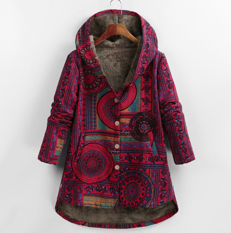 Berg-Feldt | gestrickte Winterjacke - schickes warmes Hoodie-Jackett