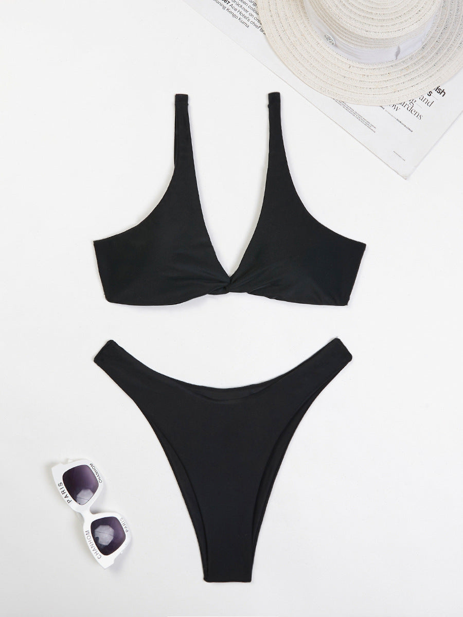 Maillot de bain triangle taille haute pour femme Berg-Feldt