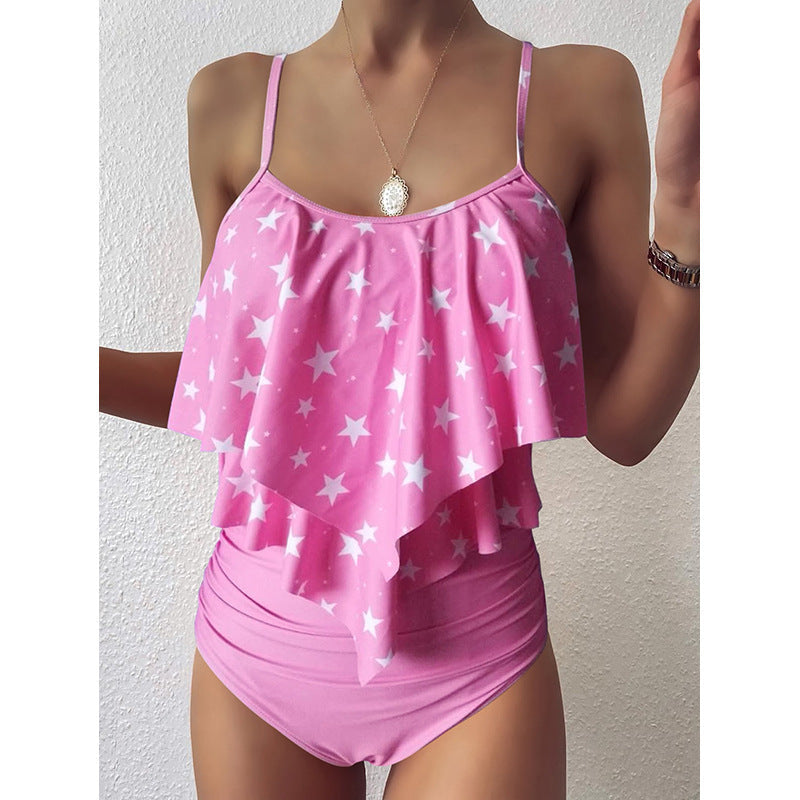 Maillot de bain femme élégant avec fronces et grand confort de la marque berg-feldt