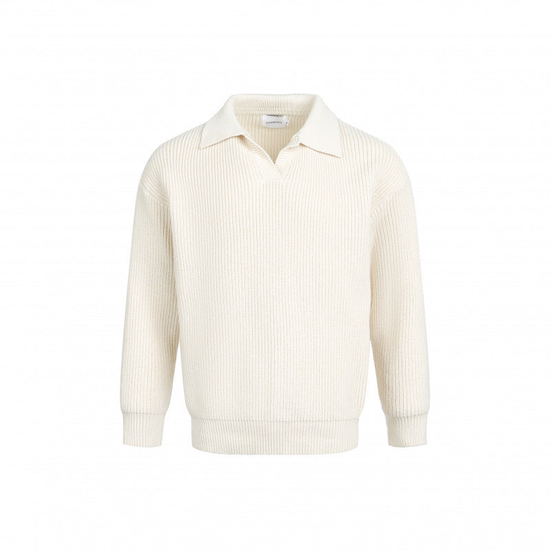 Damen Élégant pull en maille avec col moderne et fines côtes Berg-Feldt