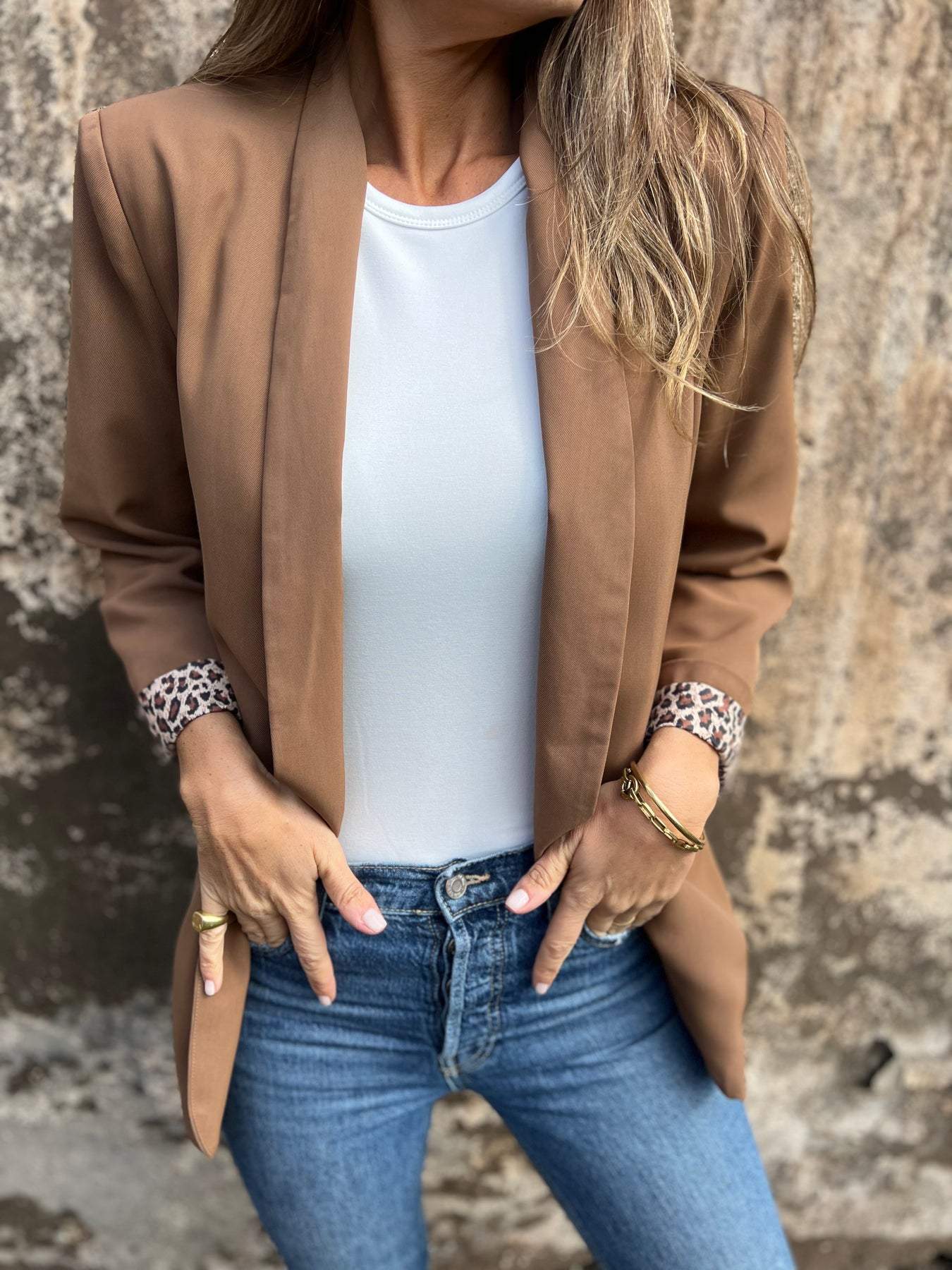 Berg-Feldt | Blazer avec doublure imprimée léopard