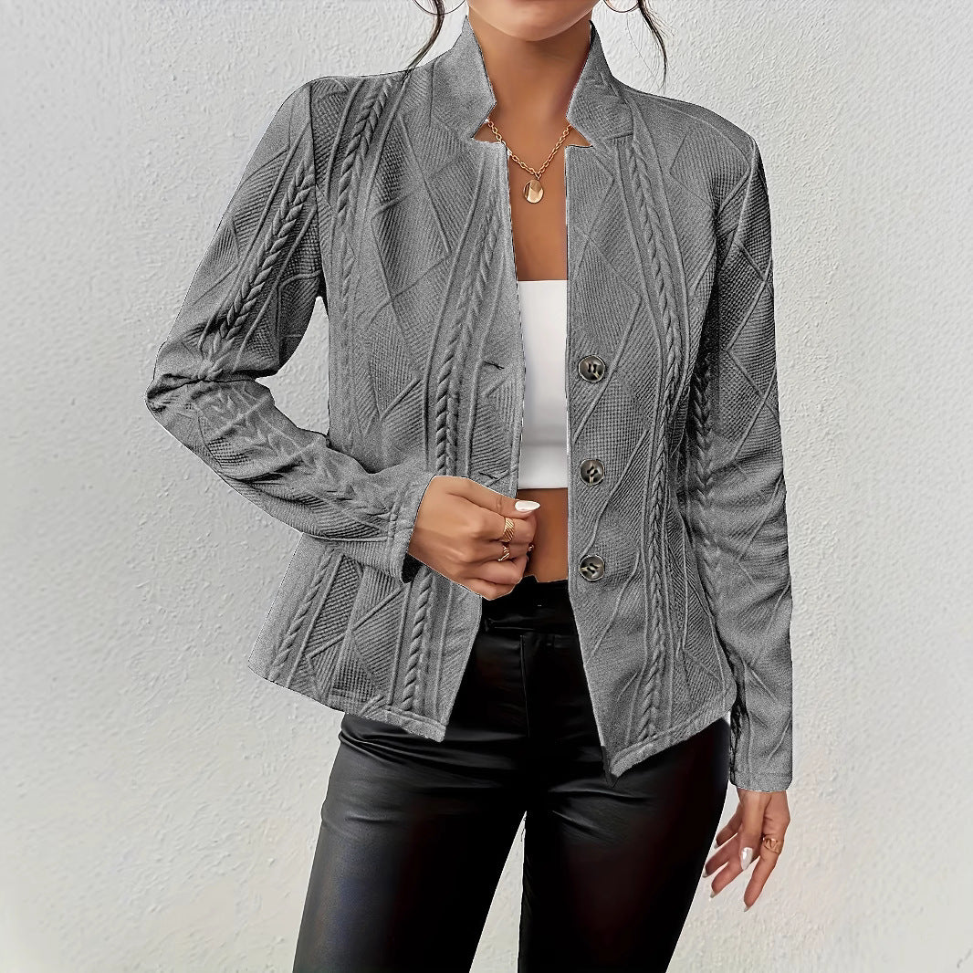Damen Modischer Blazer mit strukturiertem Design Berg-Feldt