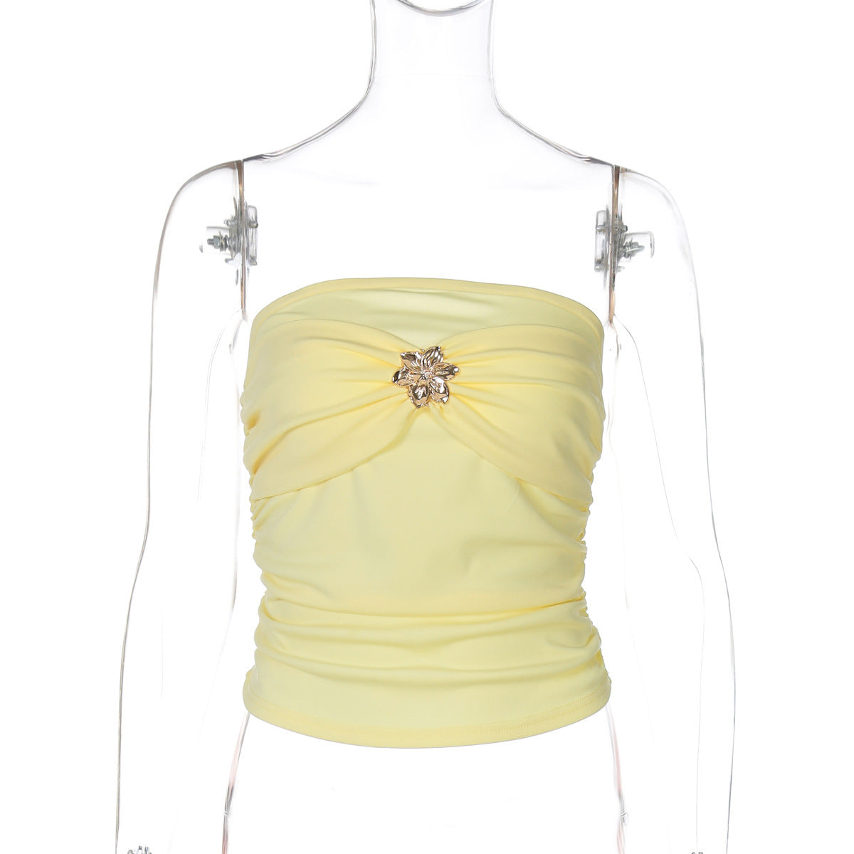 Haut de bandeau élégant pour femme avec application florale de berg-feldt