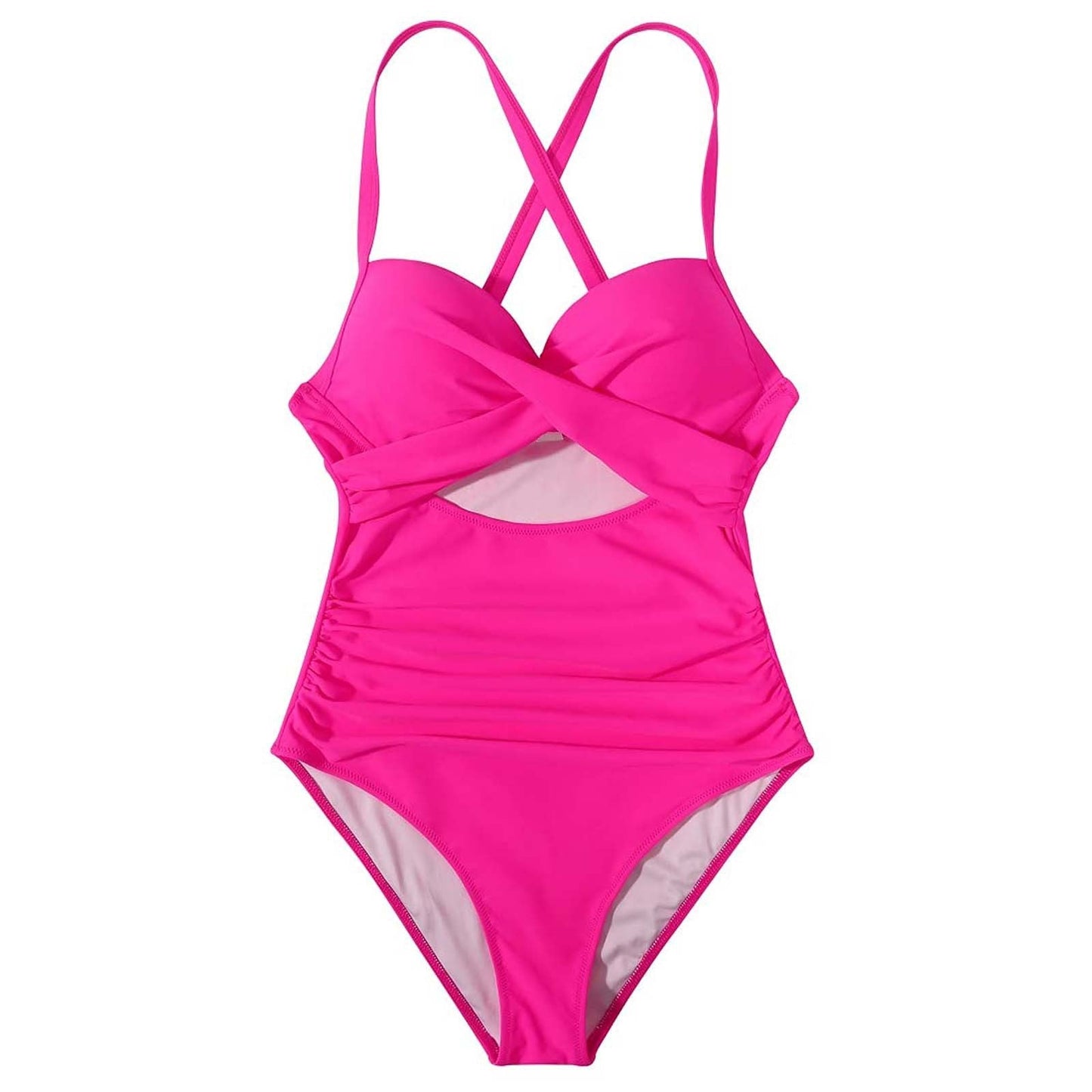 Maillot de bain femme Berg-Feldt avec découpes et dos croisé