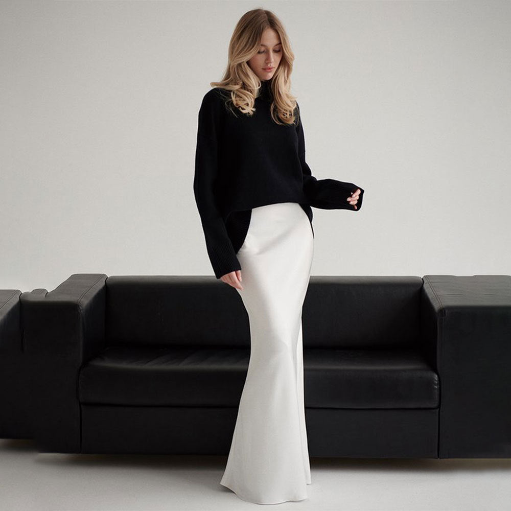 Elegant Women's Slit Maxi Skirt berg-feldt
