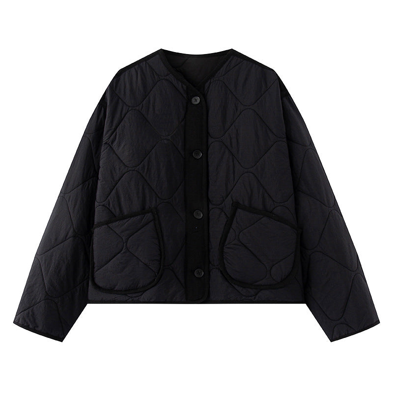 Women's Quilted Button-Up Jacket berg-feldt