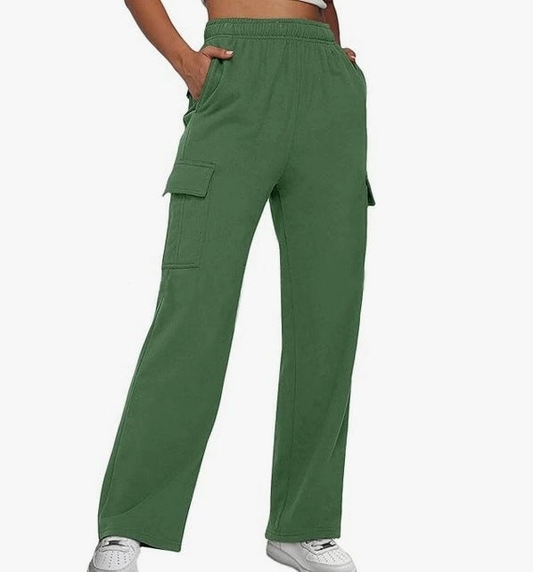 Damen Cargo-Hose mit weitem Bein und praktischen Seitentaschen Berg-Feldt