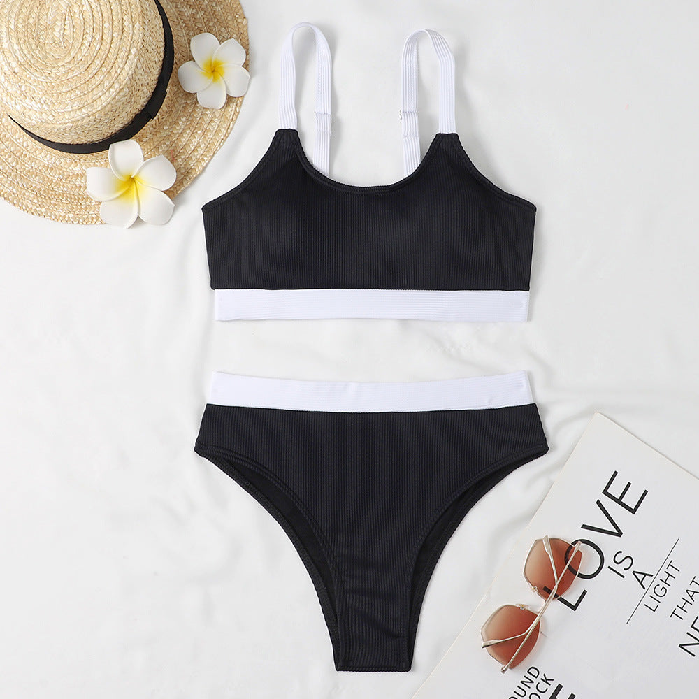 Haut de bikini échancré actif Berg-feldt pour femme