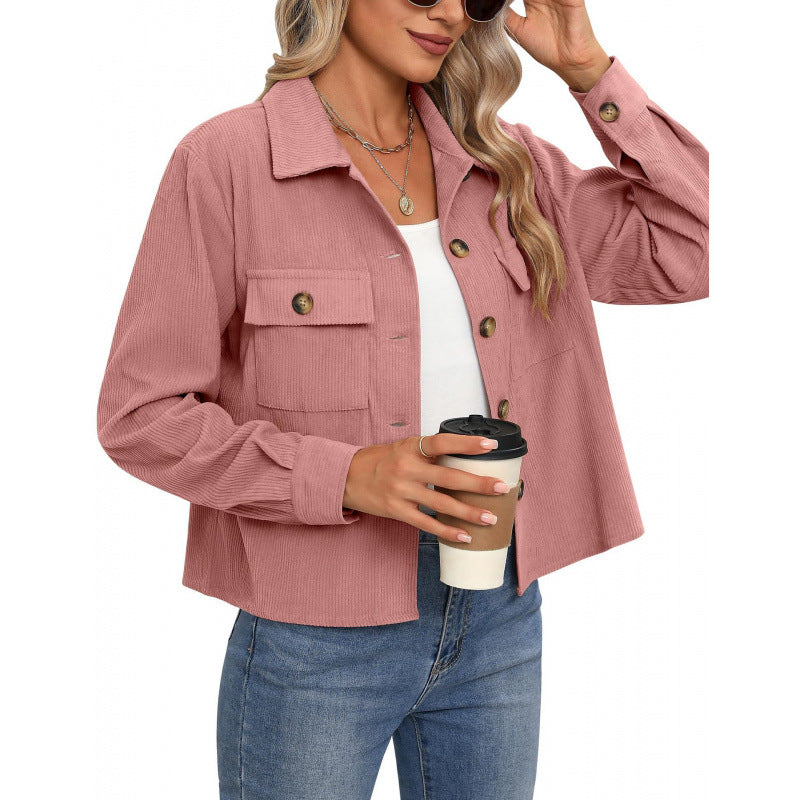 Veste femme tendance de style surchemise en tissu texturé de berg-feldt