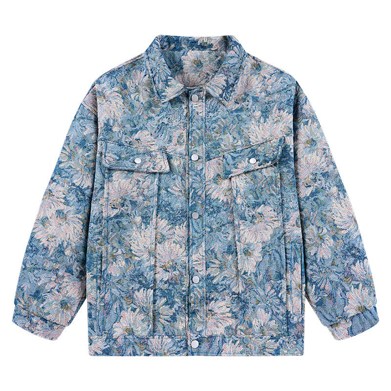 Damenjacke mit modischem Blumenmuster – Berg-Feldt