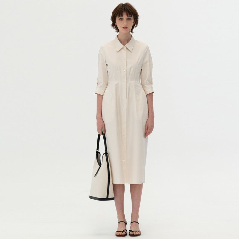 Berg-Feldt Damen Hemdblusenkleid