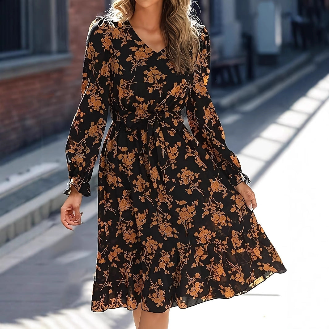 Berg-Feldt Damen Blumenkleid
 - berg-feldt