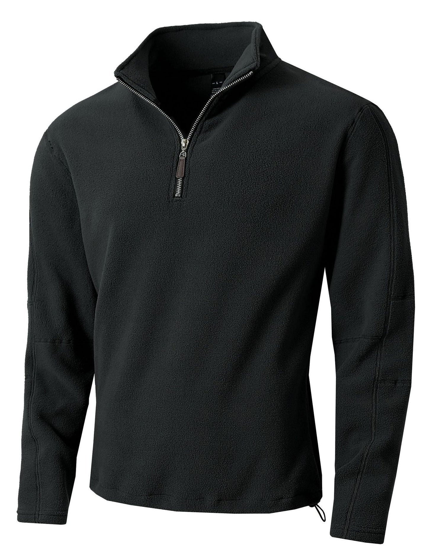 Herren Fleece-Pullover mit halblangem Reißverschluss und Stehkragen Berg-Feldt