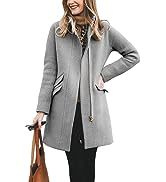 Manteau en laine asymétrique élégant pour femme Berg-Feldt