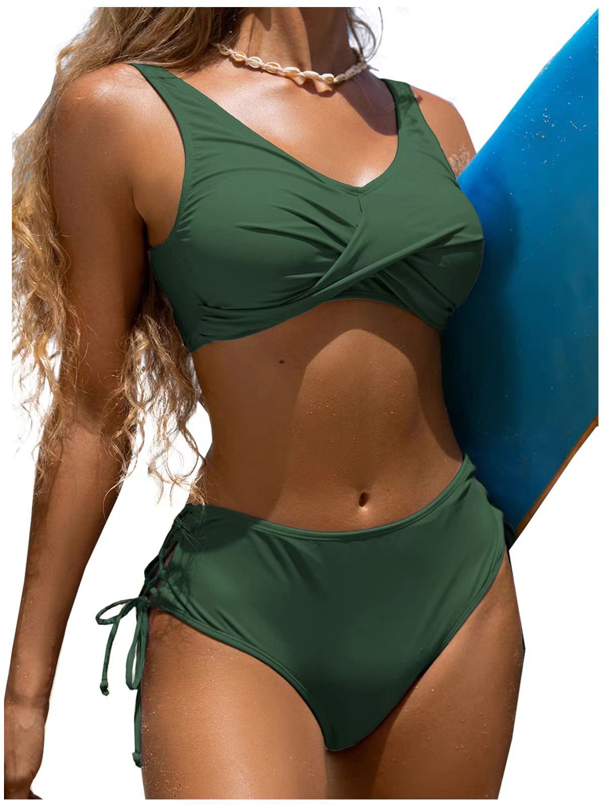 Ensemble de maillots de bain Berg-Feldt pour femme, taille haute