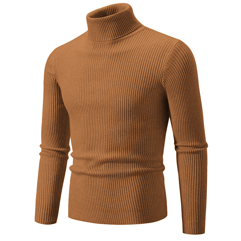 Herren feiner Rollkragenpullover aus langlebigem Strickmaterial Berg-Feldt