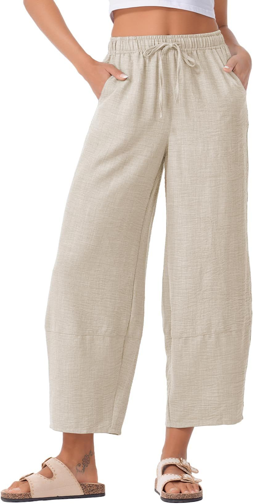 Bequeme Damen Sommerhose mit Gummizug von berg-feldt