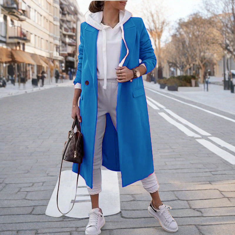 Damen-Trench-Coat élégant avec capuche Berg-Feldt