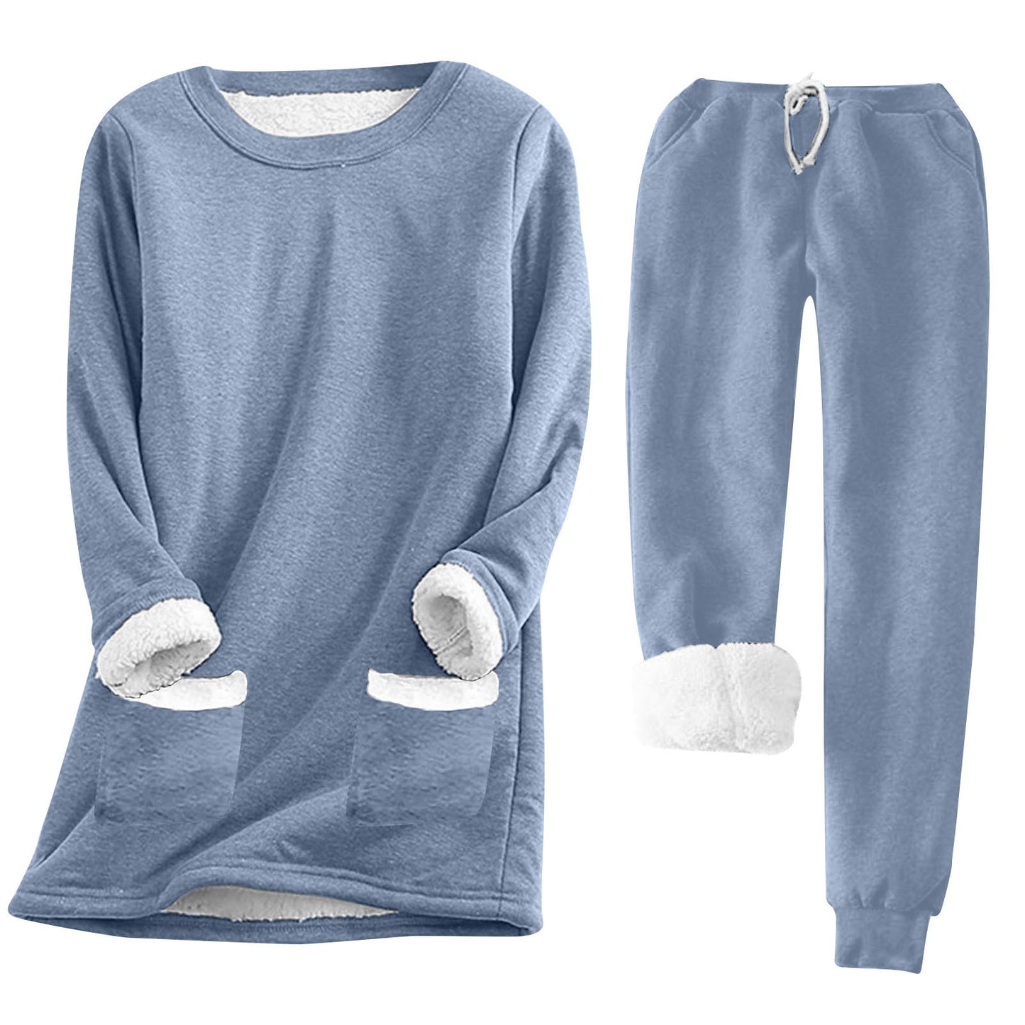 Ensemble de détente douillet pour femme avec intérieur polaire et poches pratiques Berg-Feldt