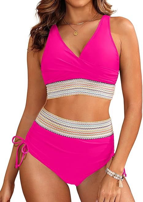 Ensemble de bikini taille haute et torsadé Berg-Feldt pour femme